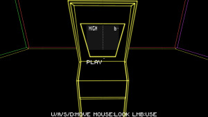 Yellow Arcade Machine